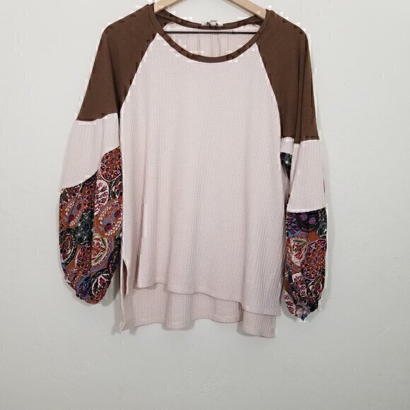 Umgee Tops - Umgee Long Sleeve Top Blouse Size M